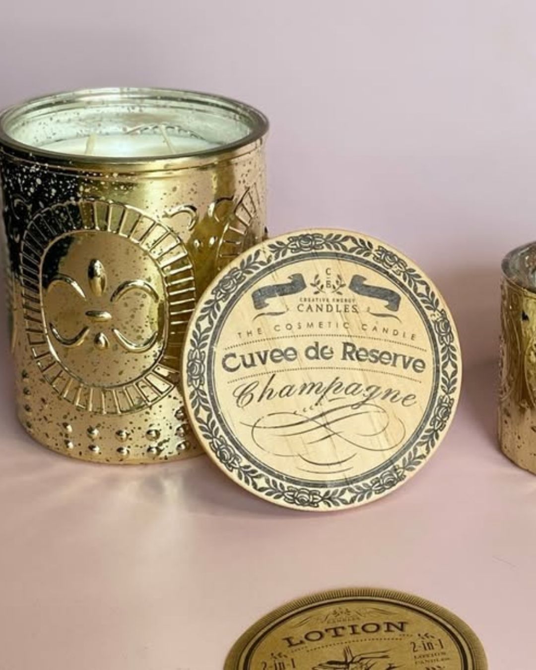 Champagne Reserve - Gold - Creative Energy Candles
