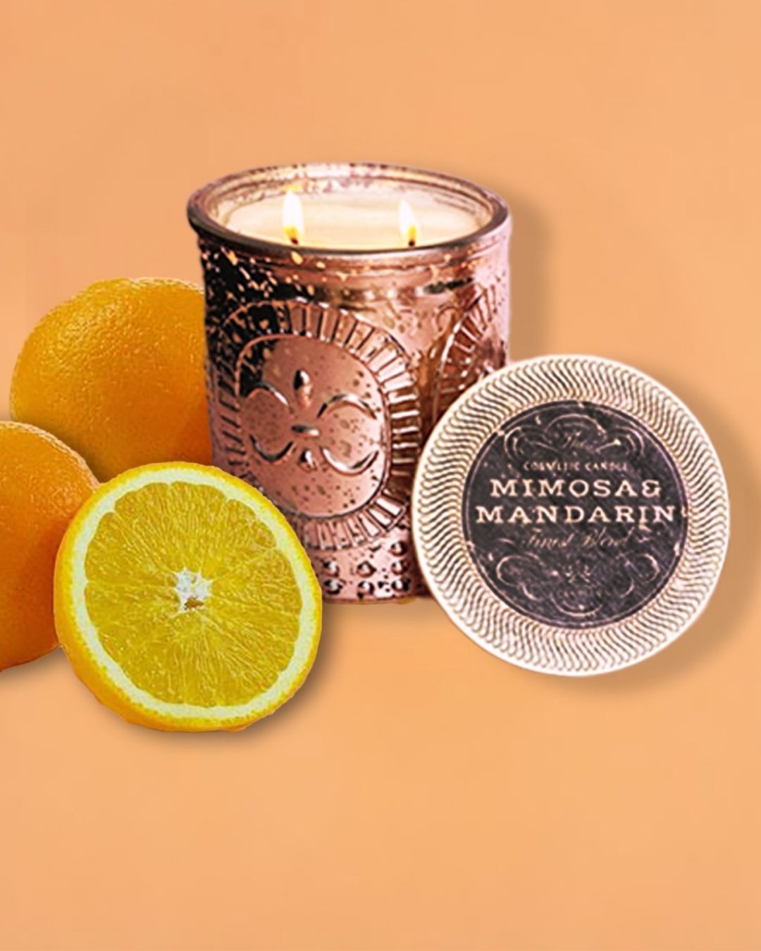Mimosa & Mandarin - Rose Gold - Creative Energy Candles