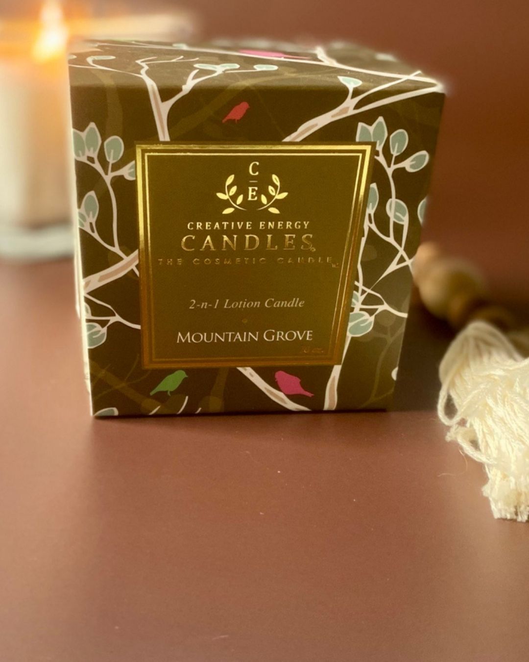 Mountain Grove Soy Lotion Candle - Creative Energy Candles