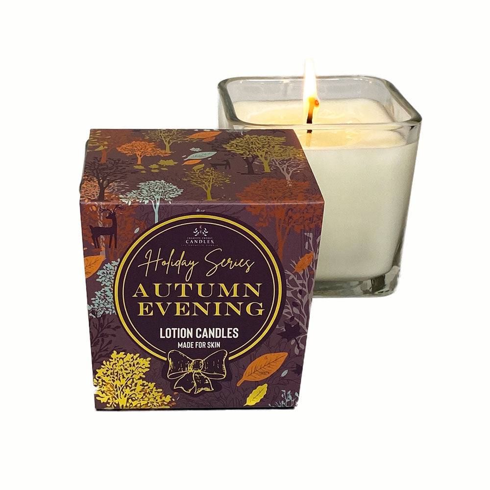 Autumn Evening ~ Soy Lotion Candle - Creative Energy Candles