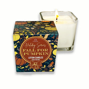 Fall for Pumpkin ~ Soy Lotion Candle - Creative Energy Candles