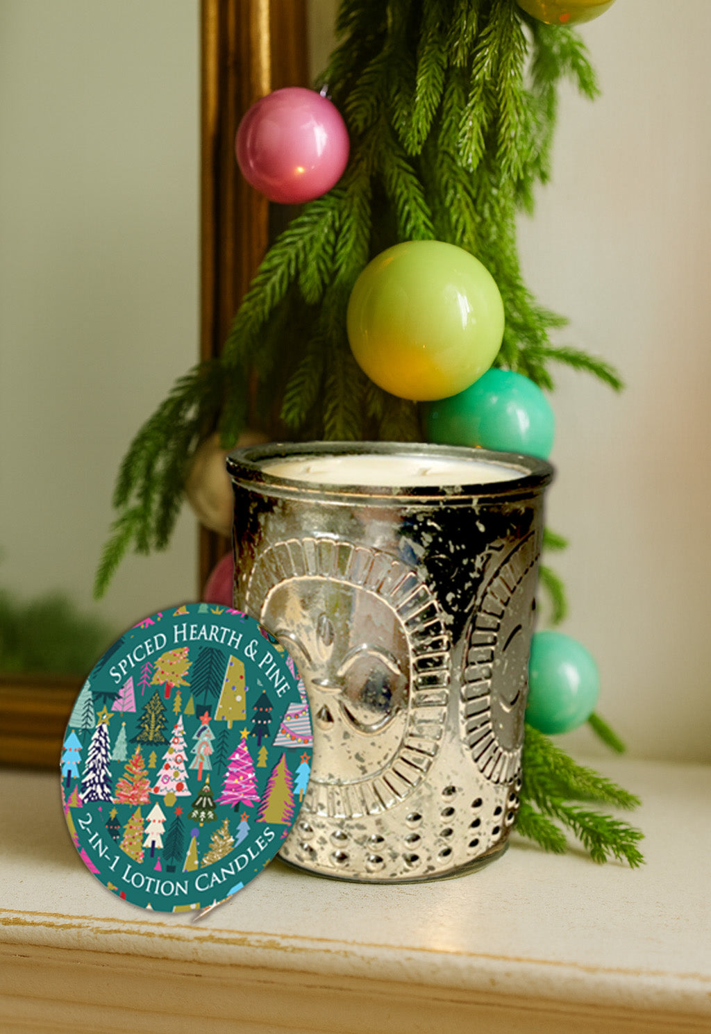 Spiced Hearth 18 oz ~ Lotion Candle - Creative Energy Candles