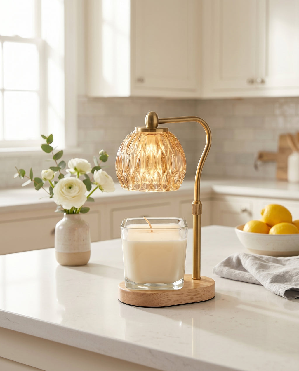 Spring Antique Gold Chandelier